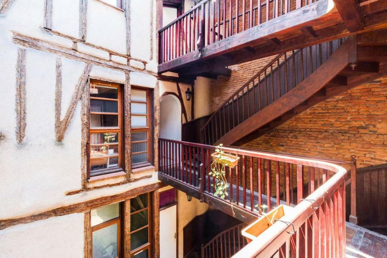 ❤️ Charmant Appart Ancien Renove Place Des Carmes Тулуза Экстерьер фото